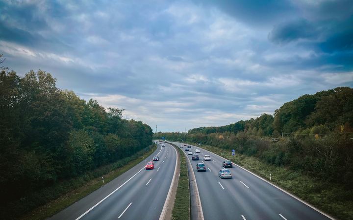 Autostrada w kierunku granicy niemieckiej